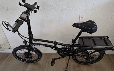 Pedego Latch BELT DRIVE 20" Electric Folding Bike Ebike 3 Speed Shimano IGH