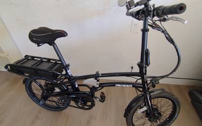 Pedego Latch BELT DRIVE 20" Electric Folding Bike Ebike 3 Speed Shimano IGH