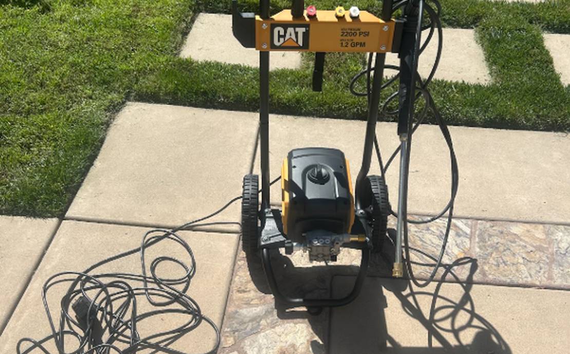 CAT 2200PSI Electric Pressure Washer W/ Turbo Nozzle, 13-Amp