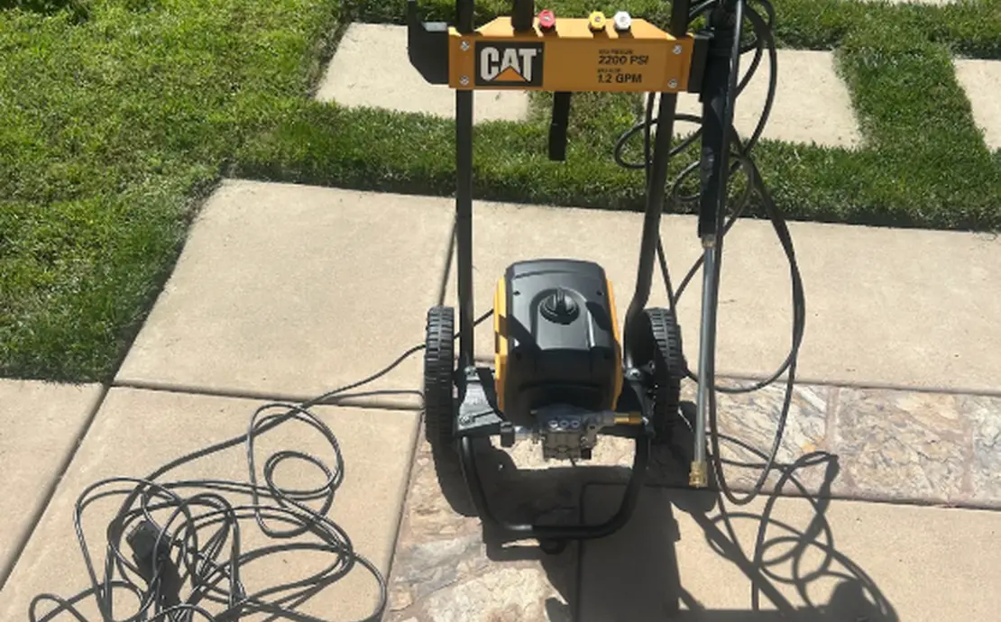CAT 2200PSI Electric Pressure Washer W/ Turbo Nozzle, 13-Amp