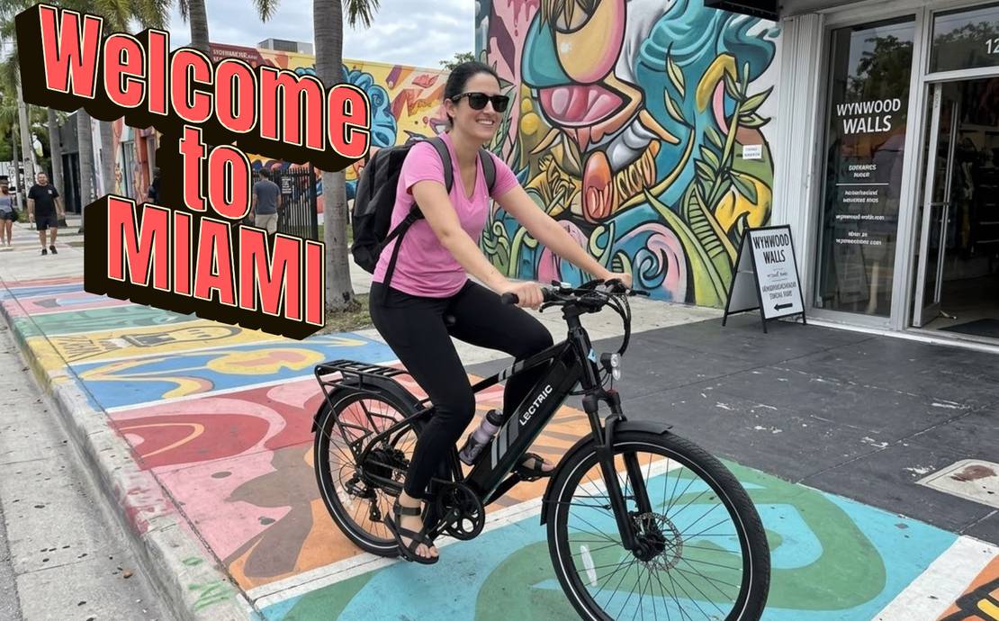 Awesome E-bike for your local Miami Adventures