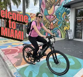 Awesome E-bike for your local Miami Adventures