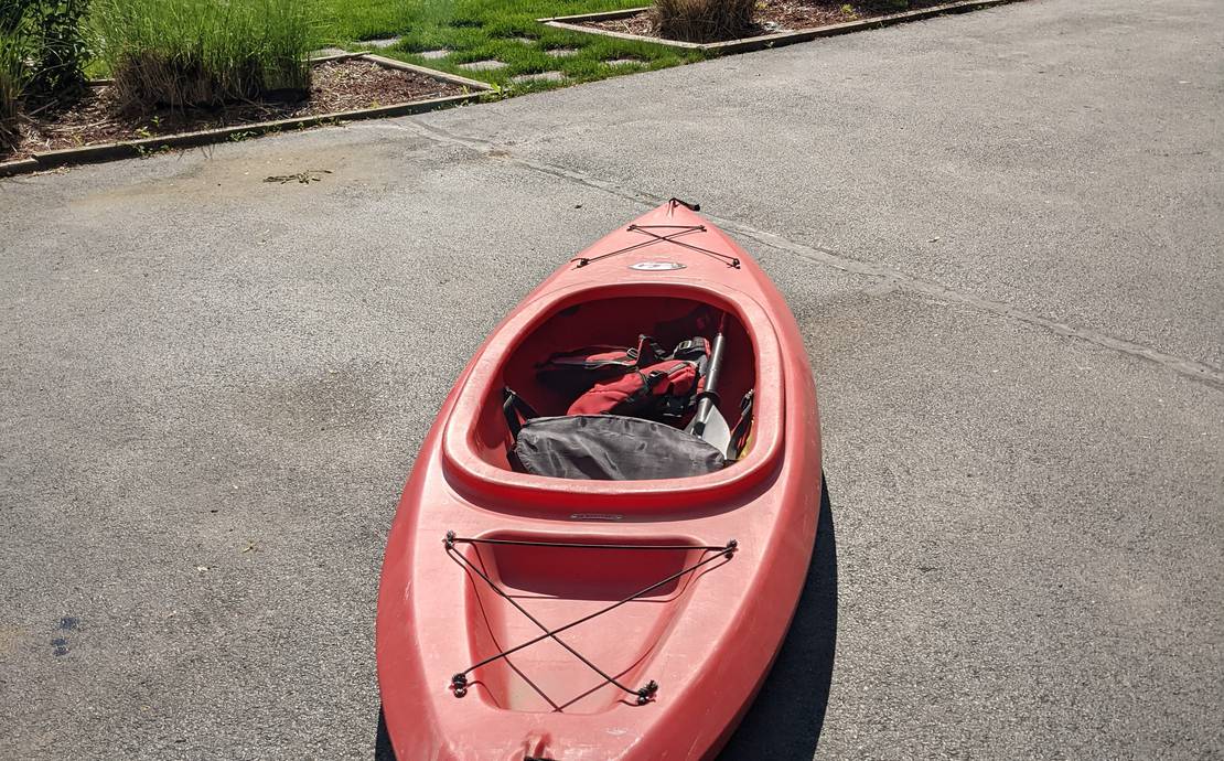 Clearwater Affinity 8.6' Sit-In Recreational Kayak + Paddle & Large PFD