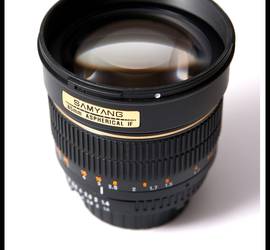 Samyang 85mm f/1.4 Aspherical