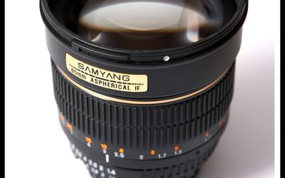 Samyang 85mm f/1.4 Aspherical