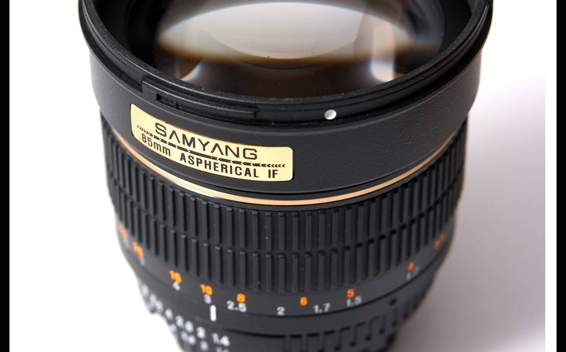 Samyang 85mm f/1.4 Aspherical