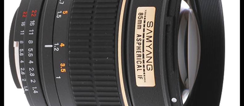 Samyang 85mm f/1.4 Aspherical