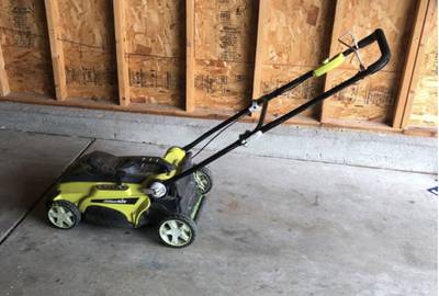 Ryobi lithium online mower