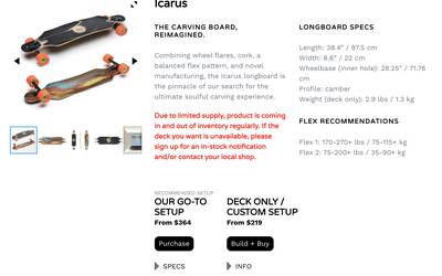 Boosted Electric Skateboard rental in Birmingham