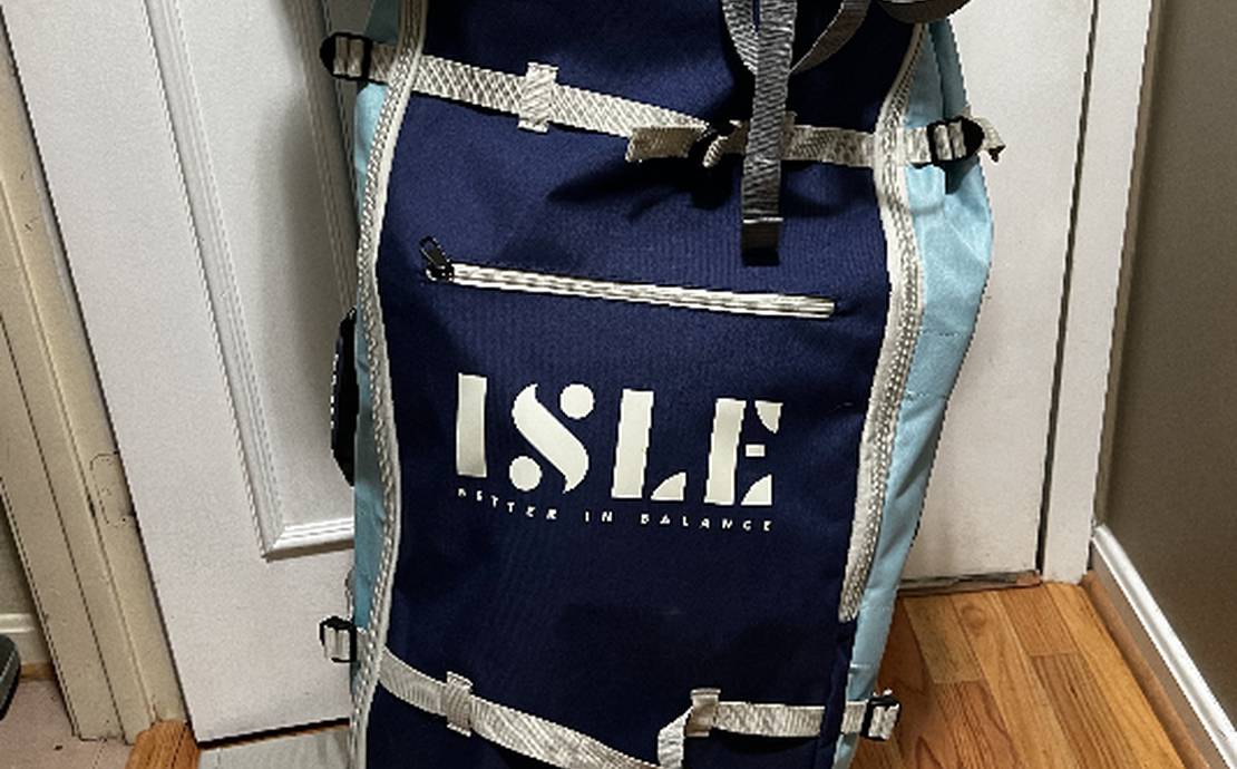 Isle Pioneer 10'6" inflatable paddleboard + life vest