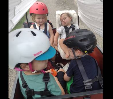 Bunch Bike Original 4 - Electric Cargo Trike For Families