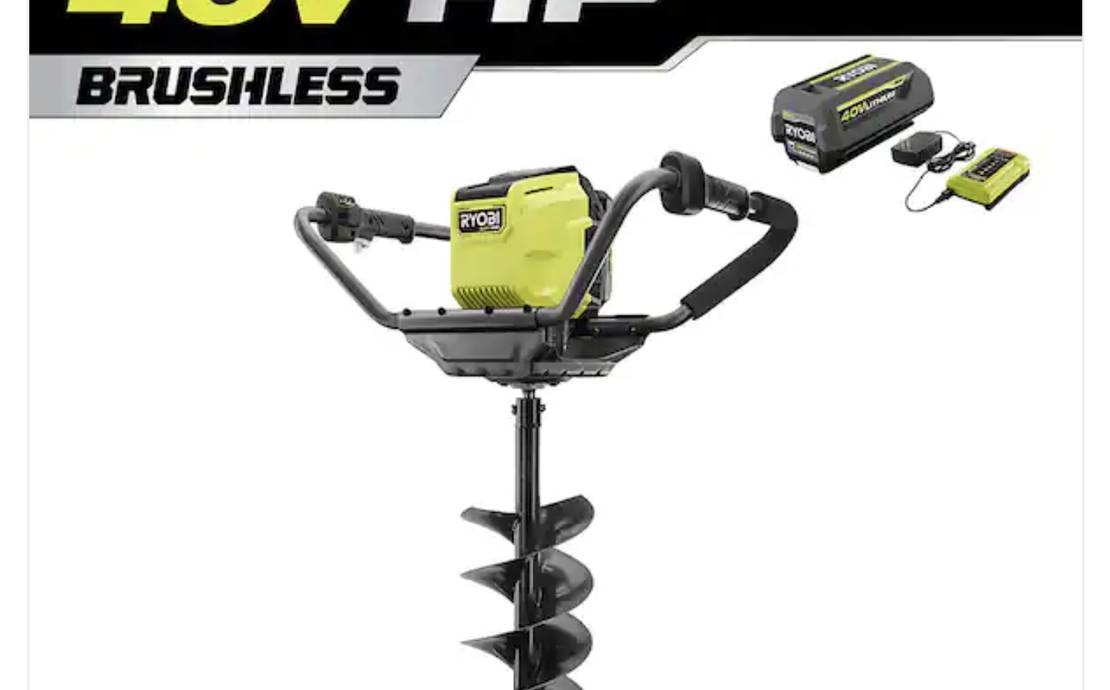 Auger electric cordless Ryobi