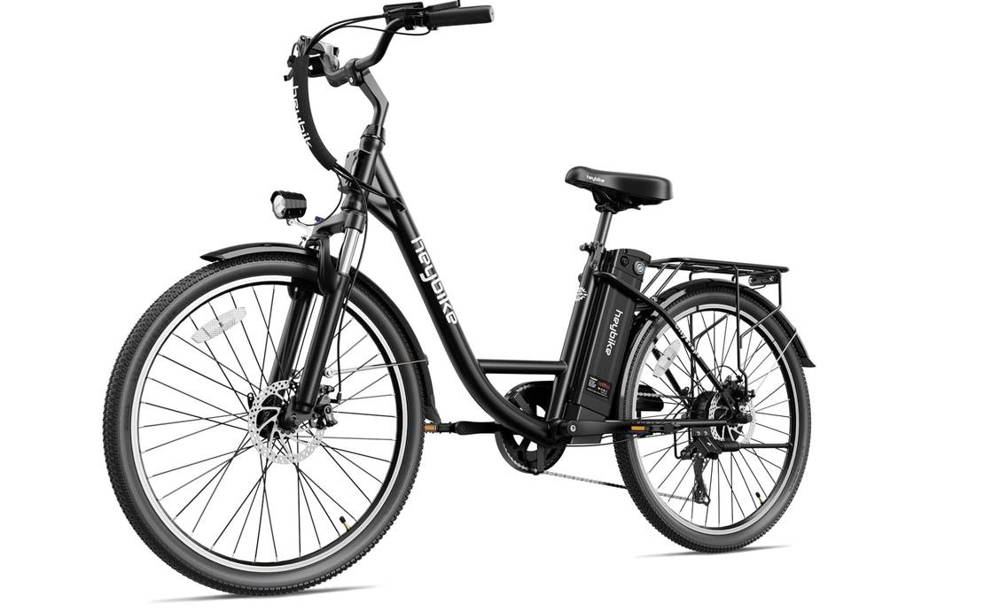 26" E-Bike with full throttle or pedal assist