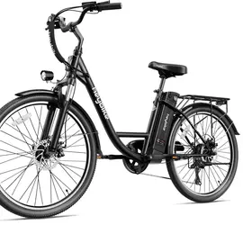 26" E-Bike with full throttle or pedal assist