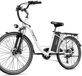 26" E-Bike with 3 level throttle and pedal assist