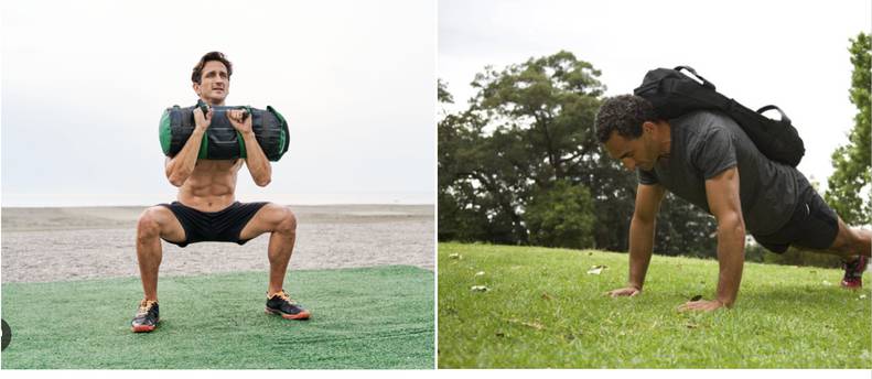 Sandbag Workout Items