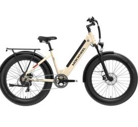 E-Bike Step Thru Fat Tires 30mph long charge