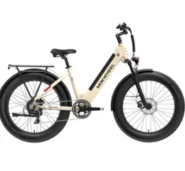 E-Bike Step Thru Fat Tires 30mph long charge