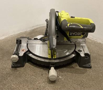 Ryobi Miter Chop Saw with 10 inch Saw Blade