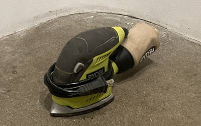 Ryobi 5.5 inch Corded Corner Cat Detail Sander