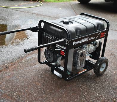 Power Boss (Briggs & Stratton) Home Generator, 12,000/7,000 Watts