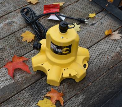 WAYNE Water BUG Submersible Utility Pump (WWB)