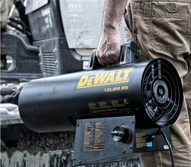 DeWalt 125,000 BTU Portable Propane Heater