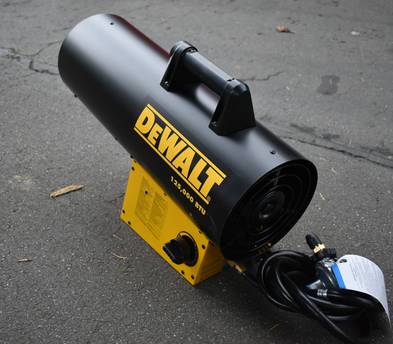 DeWalt 125,000 BTU Portable Propane Heater