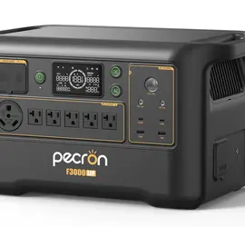 3600 Watt / 3,000Wh Portable Battery Power Station Backup Generator