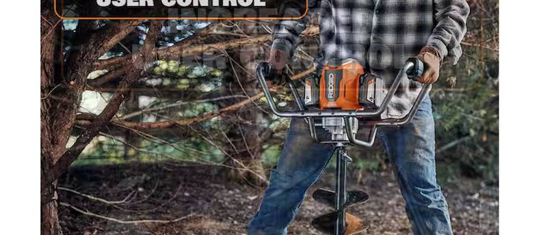 Ridgid Earth Auger