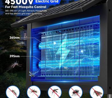 Outdoor Solar Bug Zapper