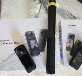 Insta 360 x3 Camera 📷 with invisible selfie stick