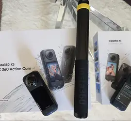Insta 360 x3 Camera 📷 with invisible selfie stick