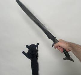 ZombieTools Sharkalope Filipino-Style Short Sword (Sharp)