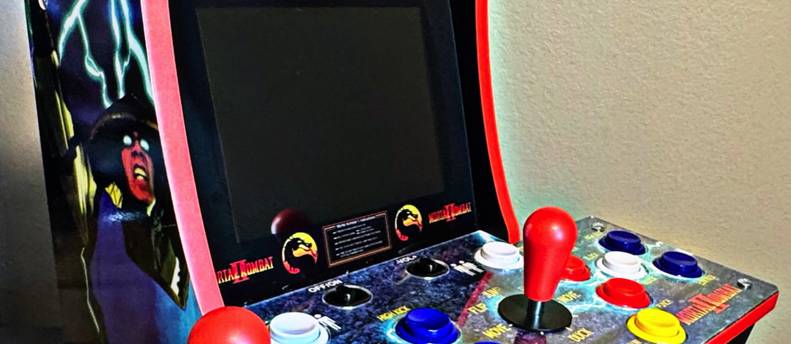 Mortal Kombat Duo Countertop Arcade Cabinet