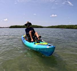 Pedal kayak rental