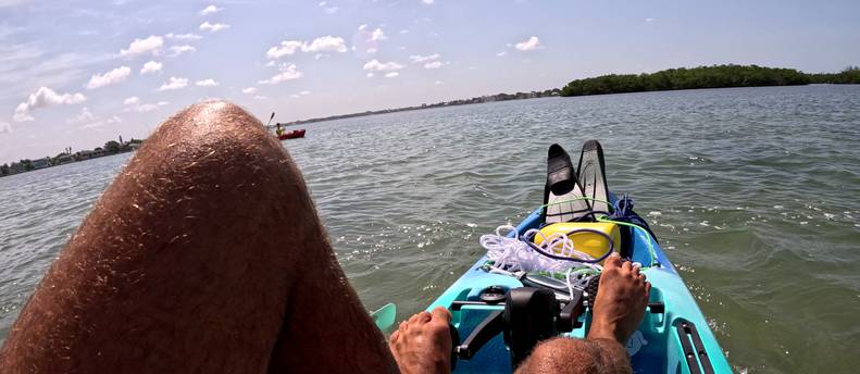 Pedal kayak rental
