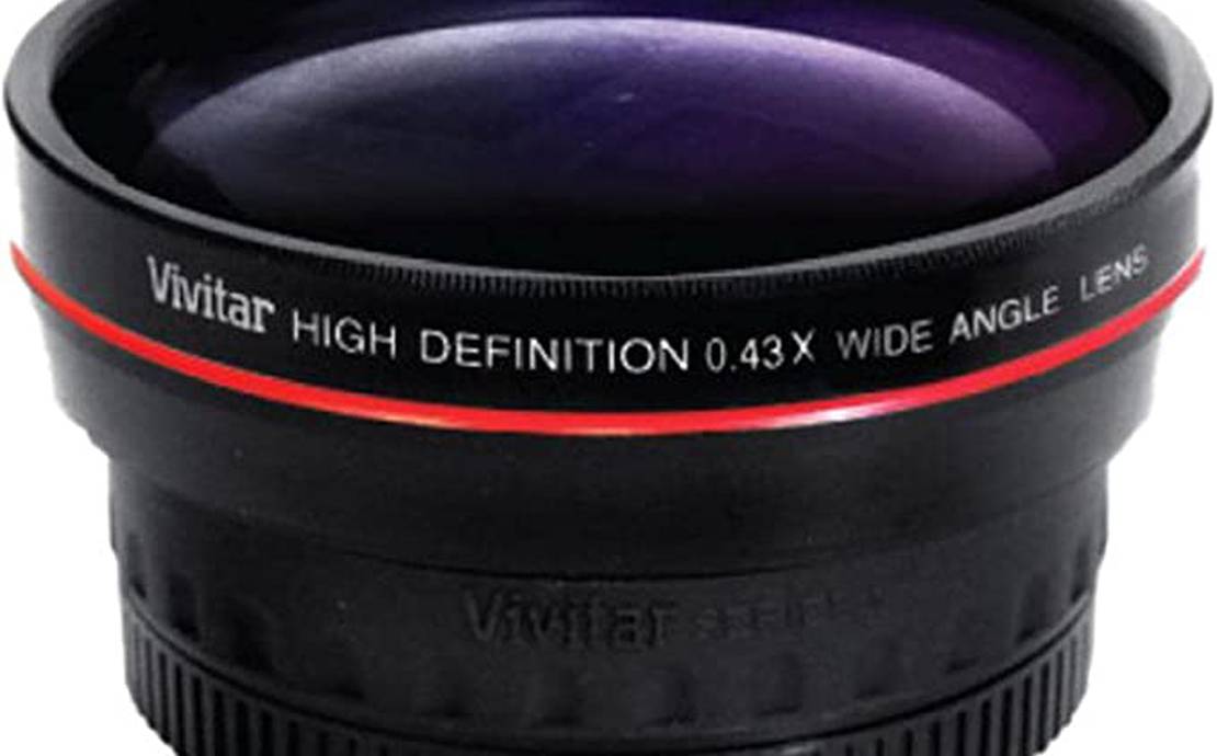 Vivitar 52mm 0.43X Professional Wide Angle Lens with Macro