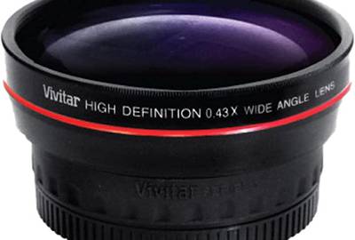 Vivitar 52mm 0.43X Professional Wide Angle Lens with Macro