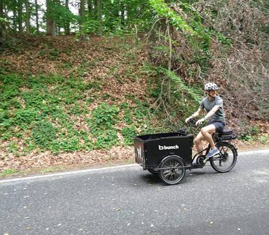 Bunch Bike Original 4 Electric Cargo Trike for Families
