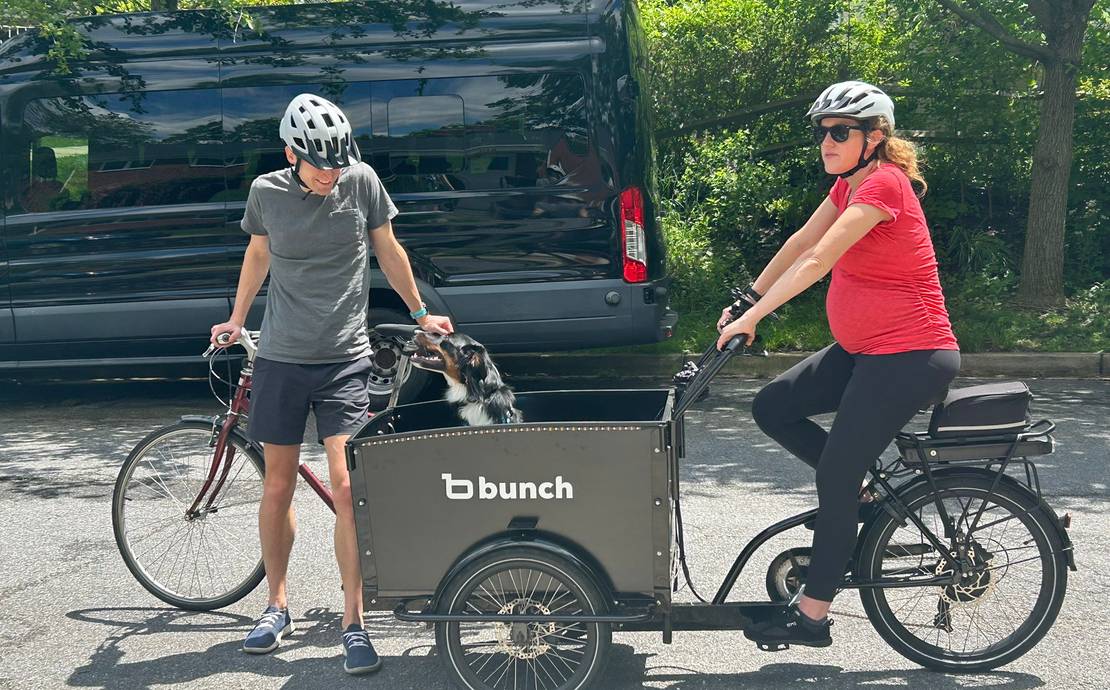 Bunch Bike Original 4 Electric Cargo Trike for Families