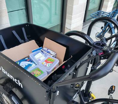 Bunch Bike Original 4 Electric Cargo Trike for Families