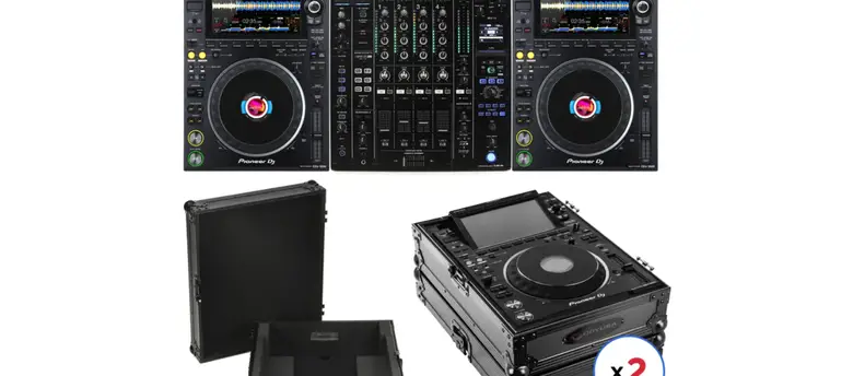 Pioneer DJ DJM-A9 4-Channel Pro-DJ Mixer with Flight Case