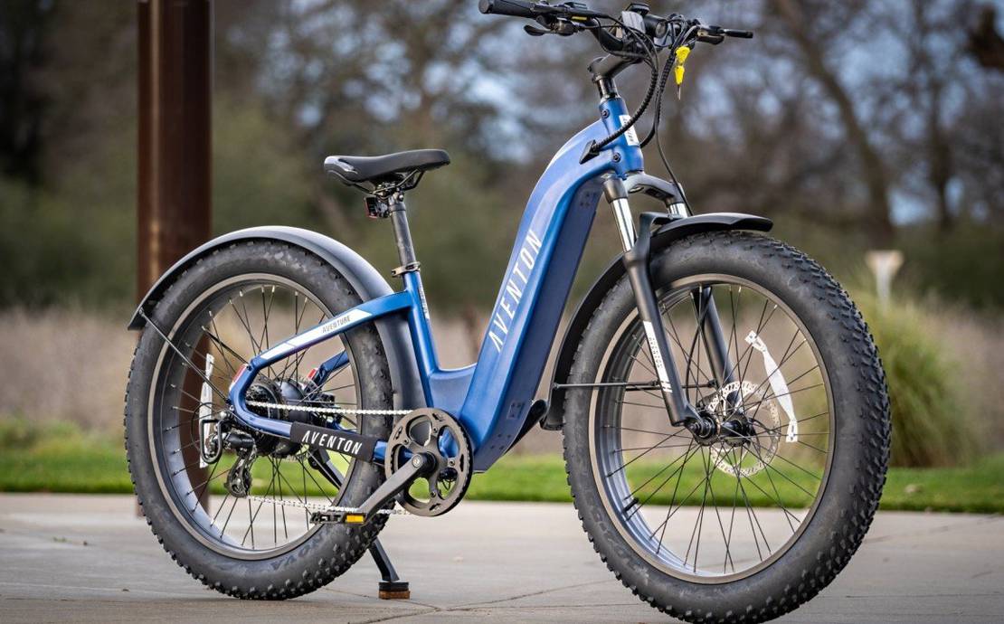 (2) “Aventure” Aventon fat-tire e-bikes