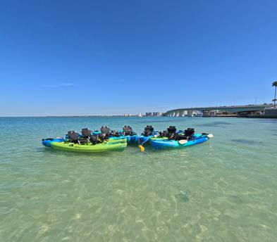 Multi-day pedal kayak rental