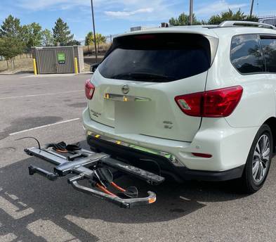 4 and 2 bike platform hitch rack