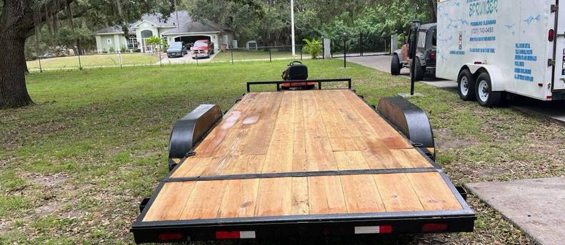 Flatbed Trailer 7x20