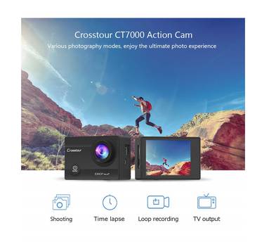 GoPro -like action camera w/ cases and accessories