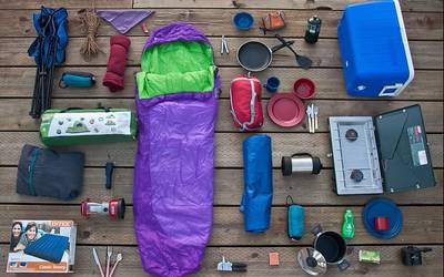 Camping equipment rental in Ephrata
