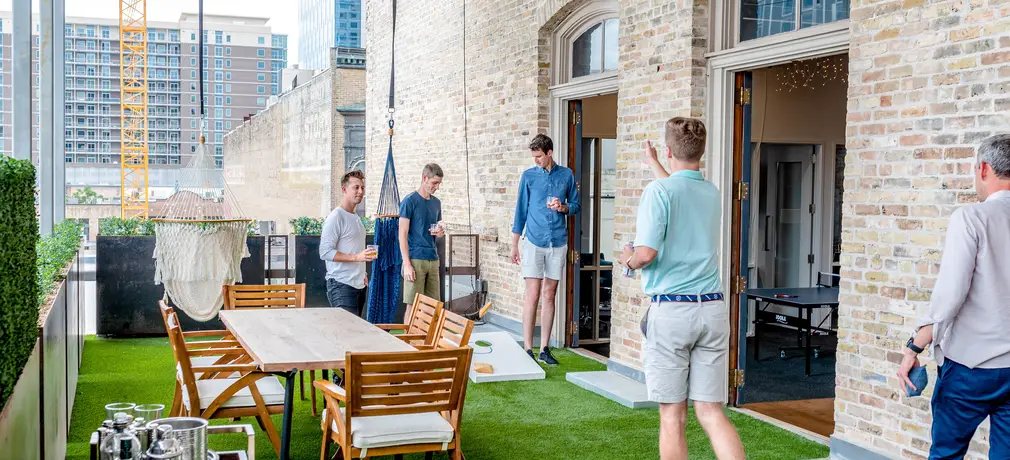 Cornhole set / Bean Bag Toss rentals